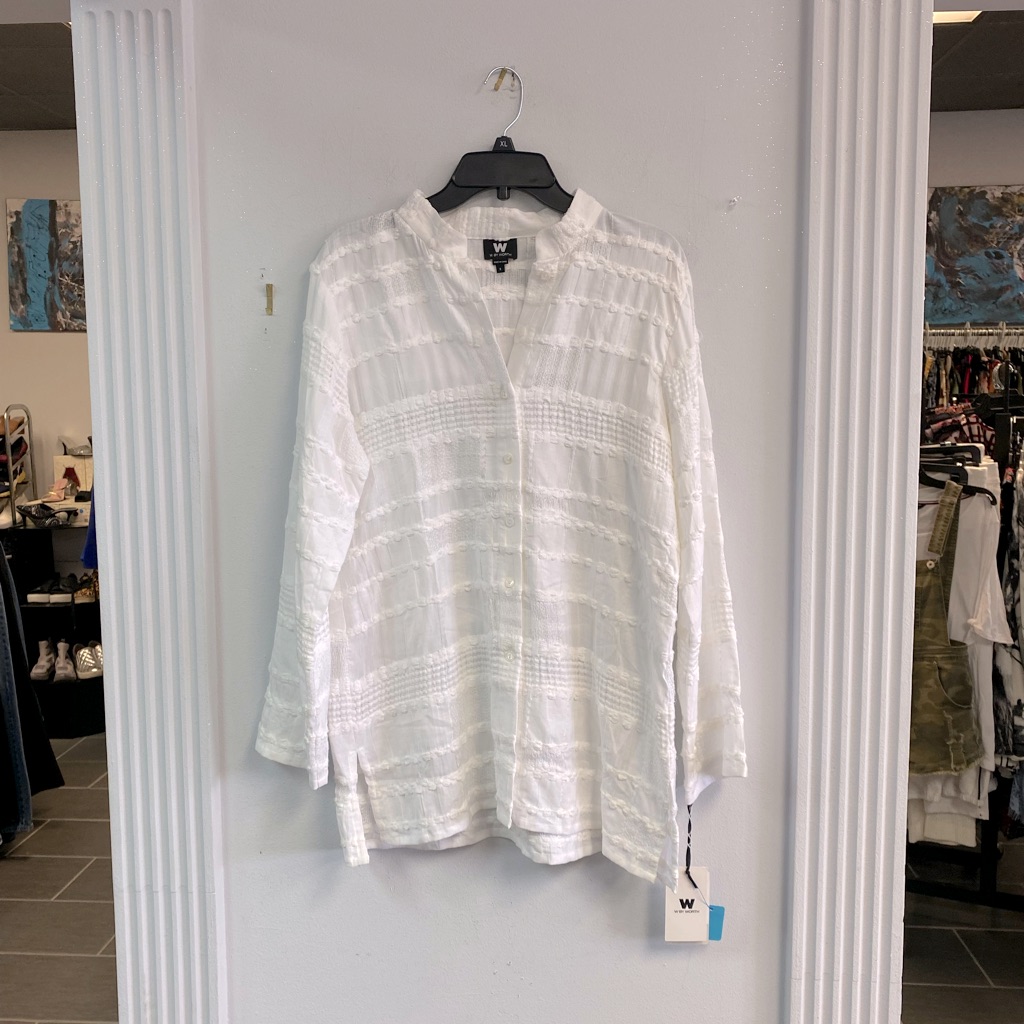 W By Worth Patchwork Easy Jacket